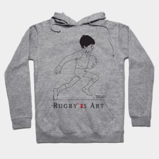 Rugby Junior Sprint by PPereyra Hoodie